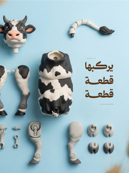 لعبة البقرة ميلكي القابلة للتركيب للأطفال