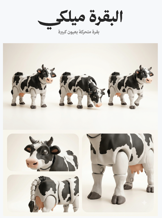 Farm Animals Toy Set – 5-Piece with Fence